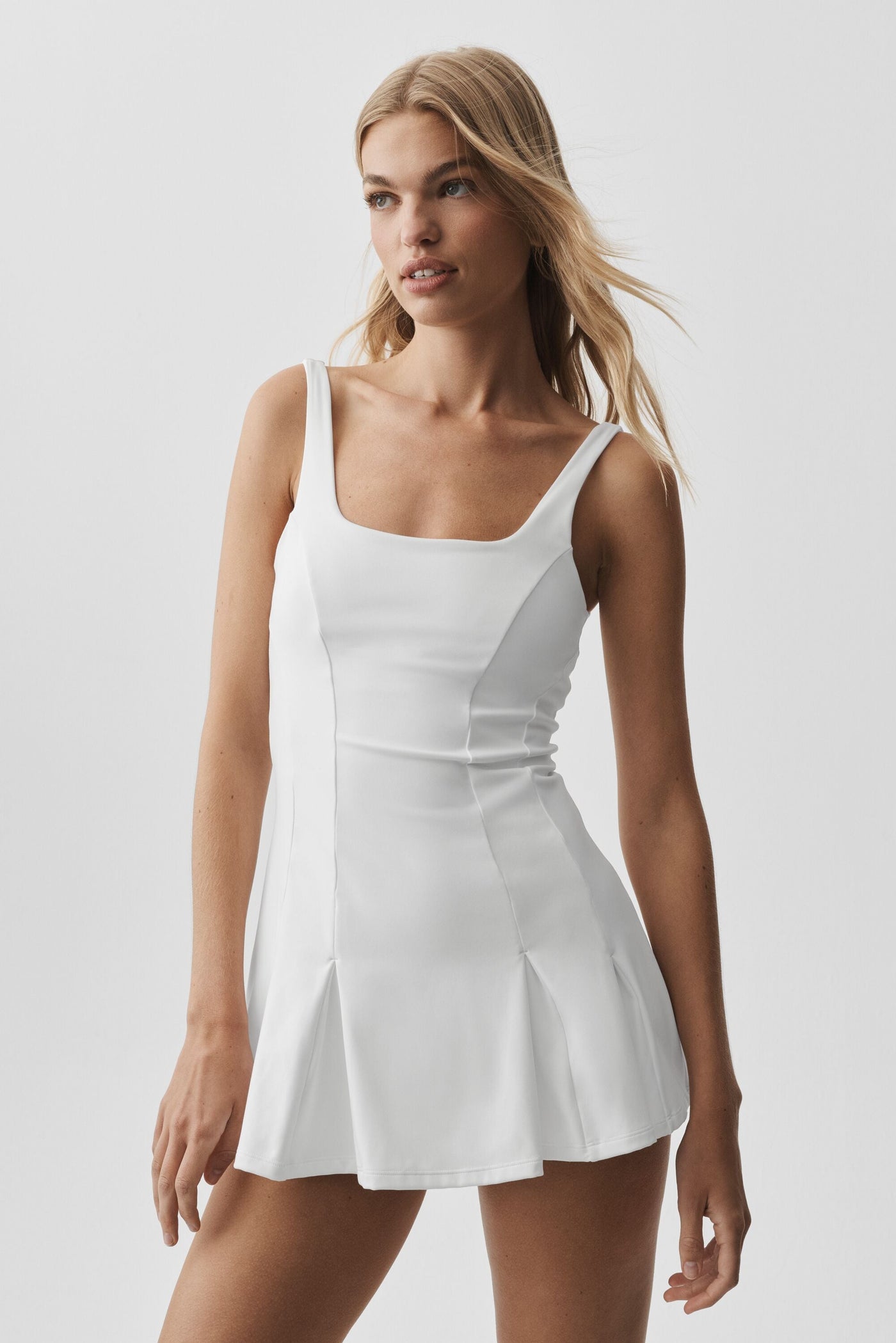 Robe De Tennis ALO Softsculpt Topspin - Blanc
