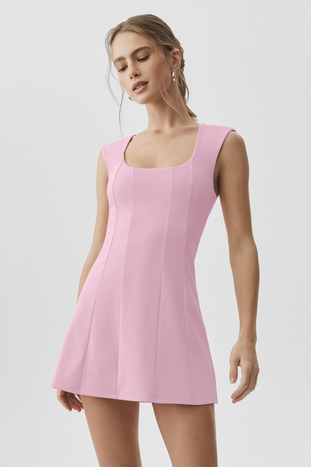 ALO  Robe de tennis Softsculpt Desire - Guimauve rose