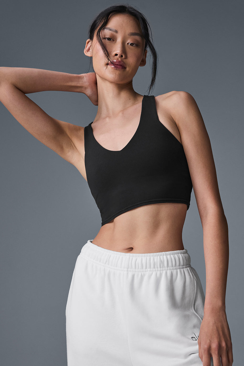 Débardeur Brassière Airbrush Real - Noir