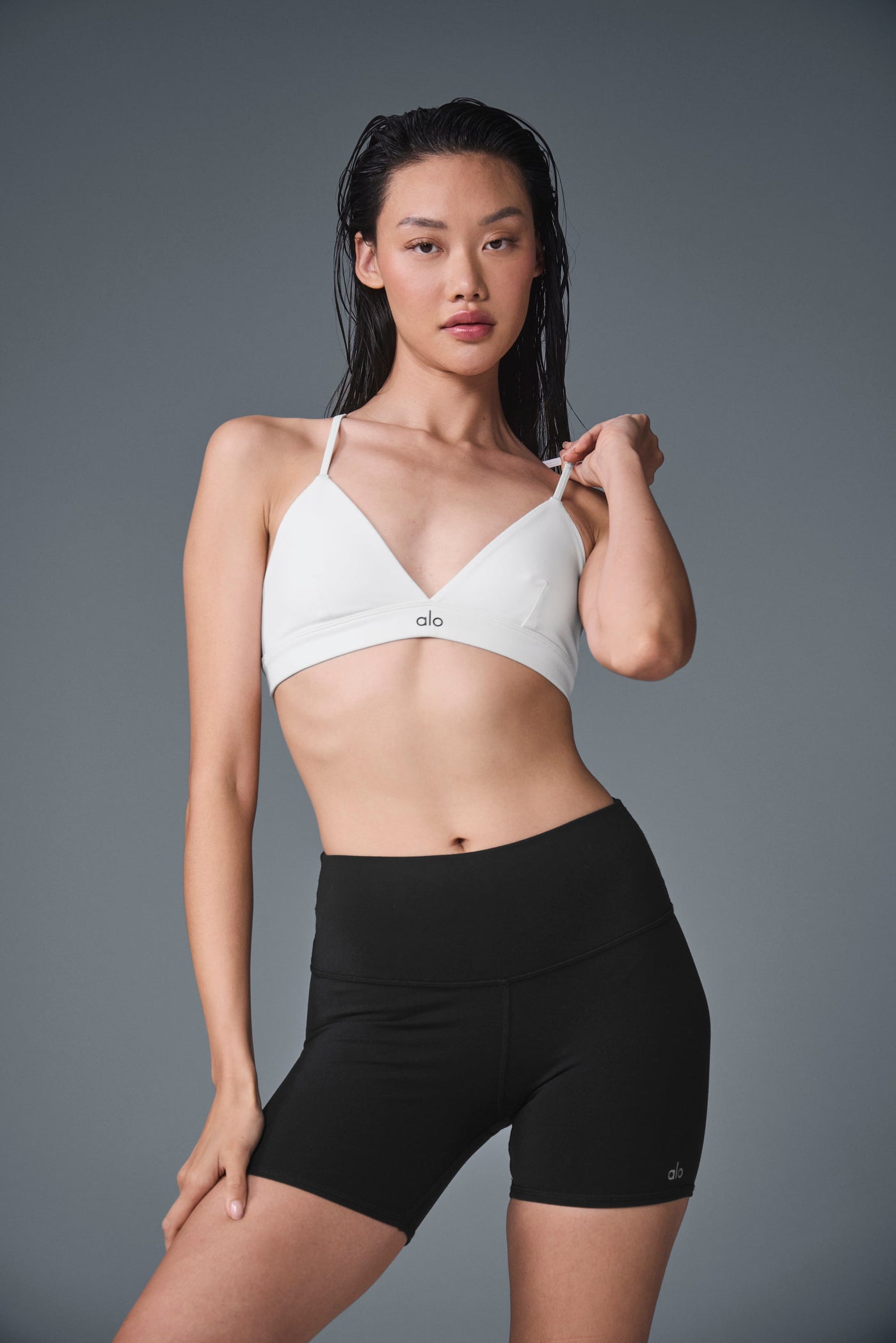 Brassière Splendor - Blanc/Noir