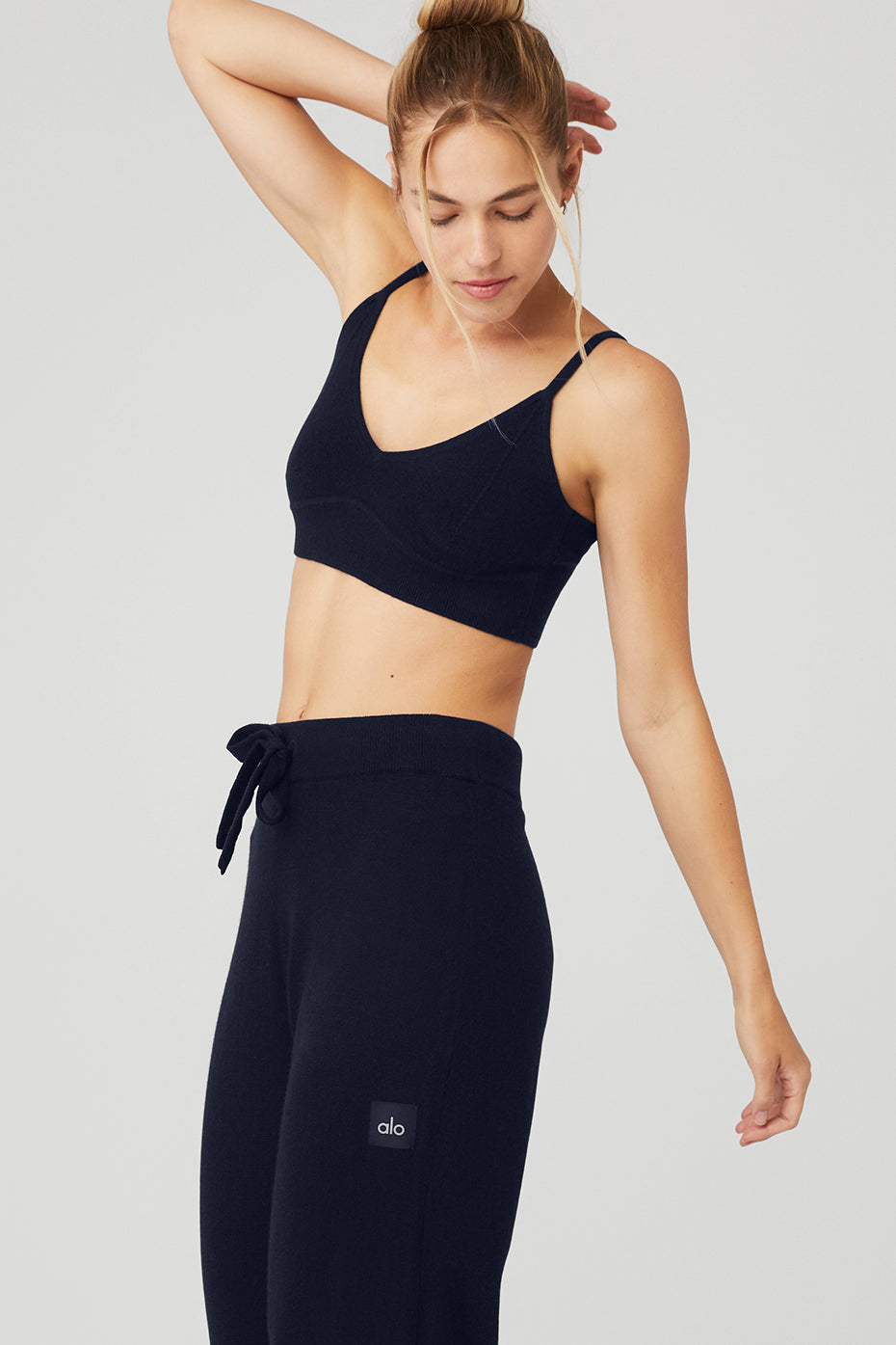 Brassière En Cachemire Jet Set - Navy