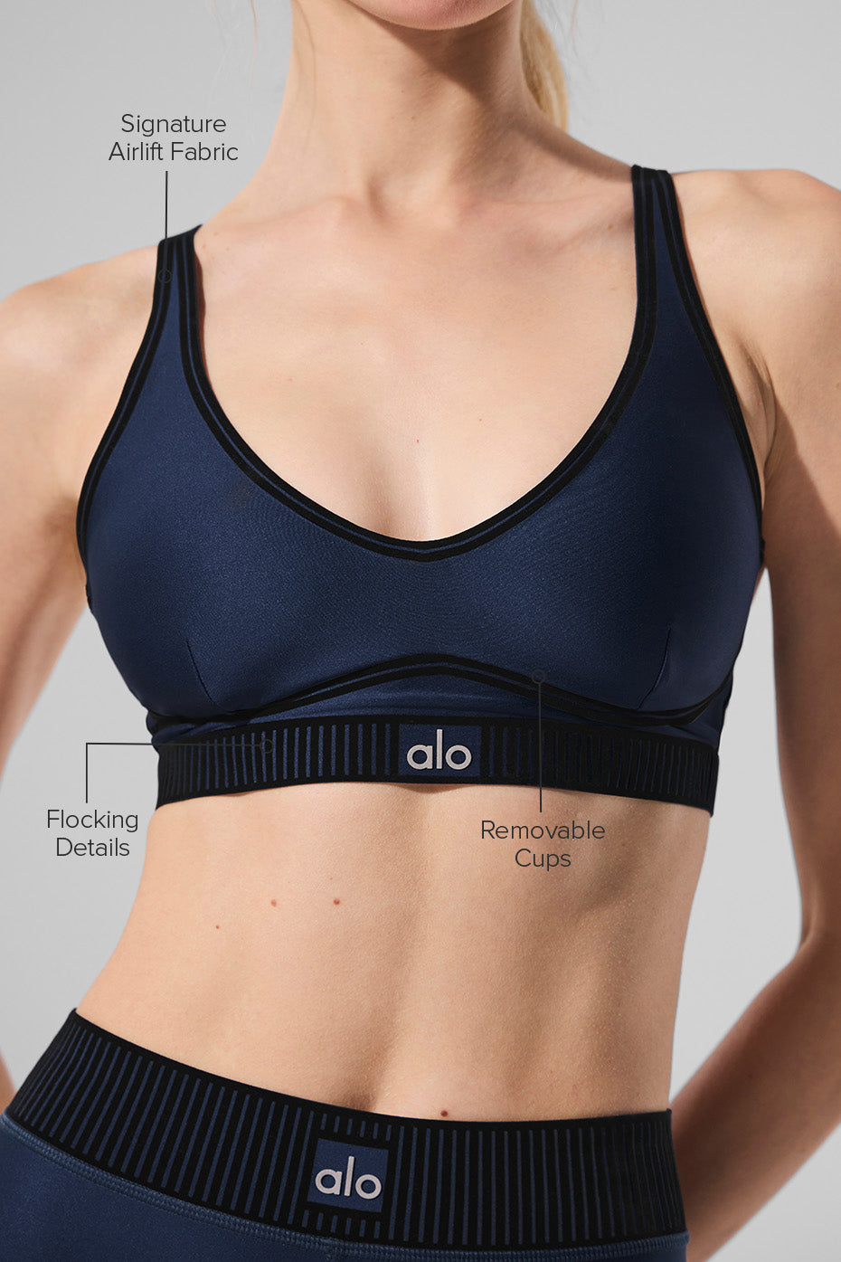 Brassière Airlift Line Up - Navy