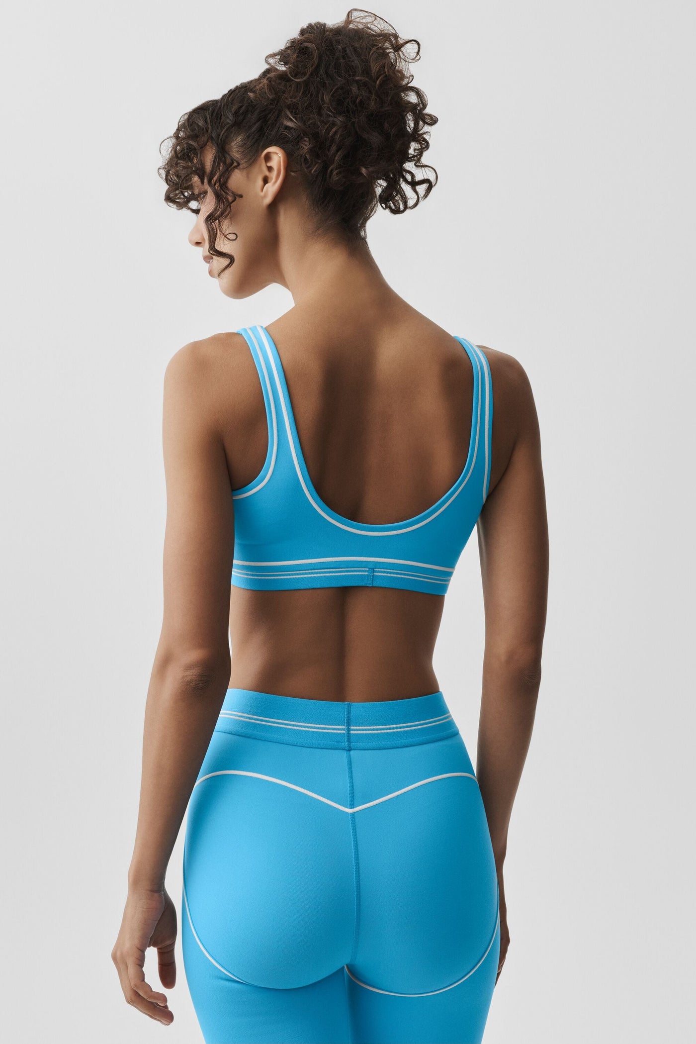 Brassière Airbrush Heart Throb - Azure Blue/Blanc