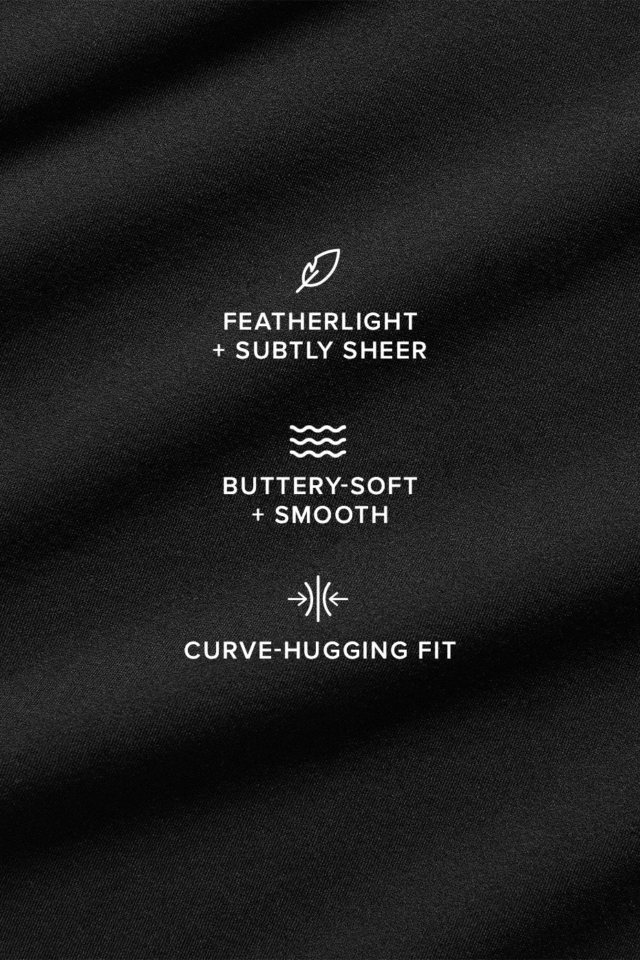 Brassière Sheer Glow - Noir