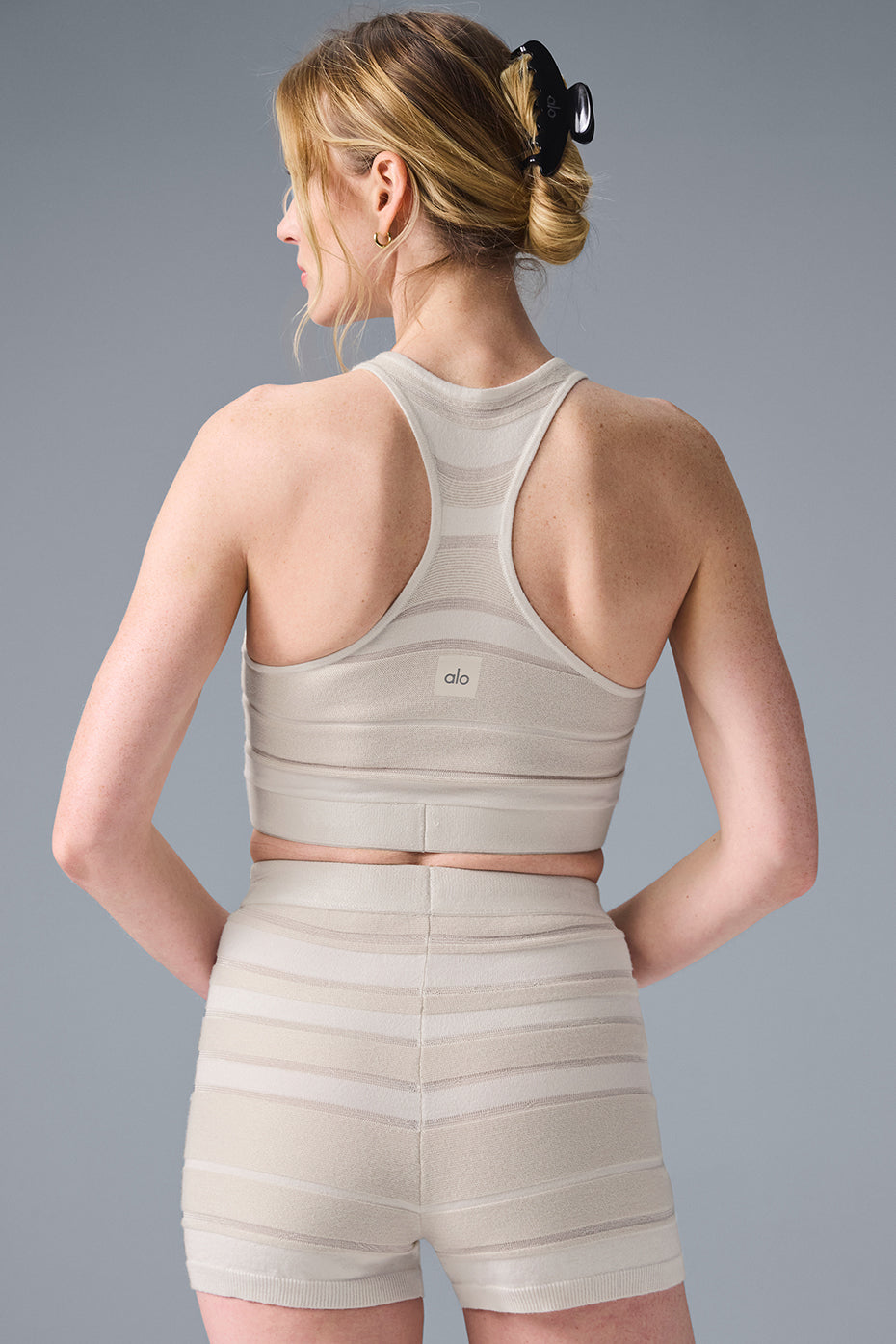 Brassière En Maille Sport Play - Ivory/Alabaster