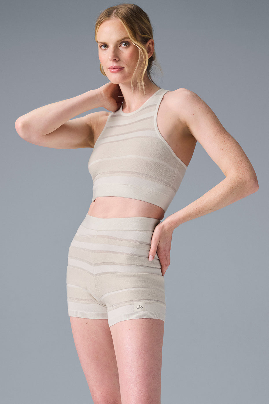 Brassière En Maille Sport Play - Ivory/Alabaster
