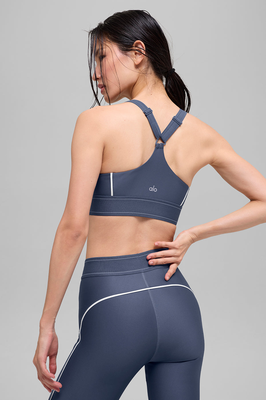 Brassière Airlift Suit Up - Bluestone/Blanc