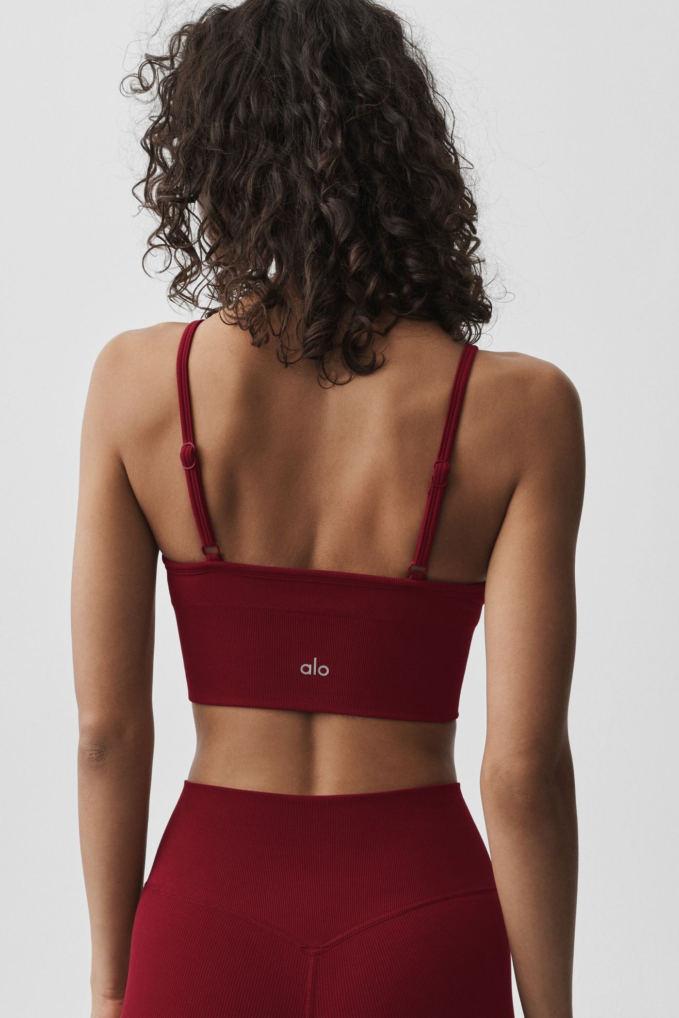 Brassière Côtelée Sans Coutures Modal Delight - Summer Romance Red