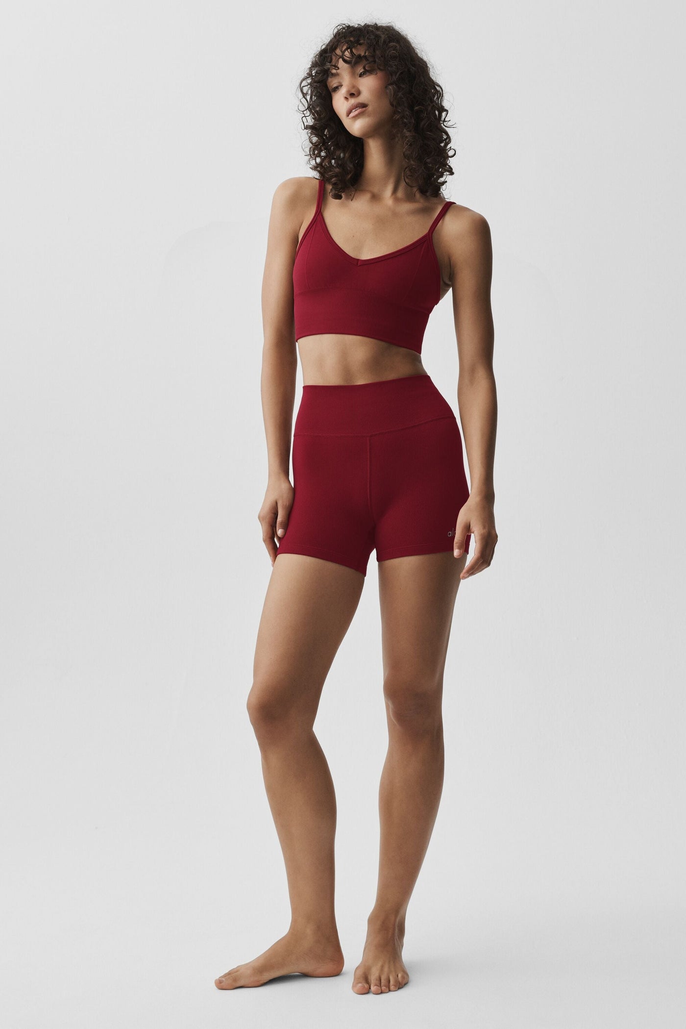 Brassière Côtelée Sans Coutures Modal Delight - Summer Romance Red