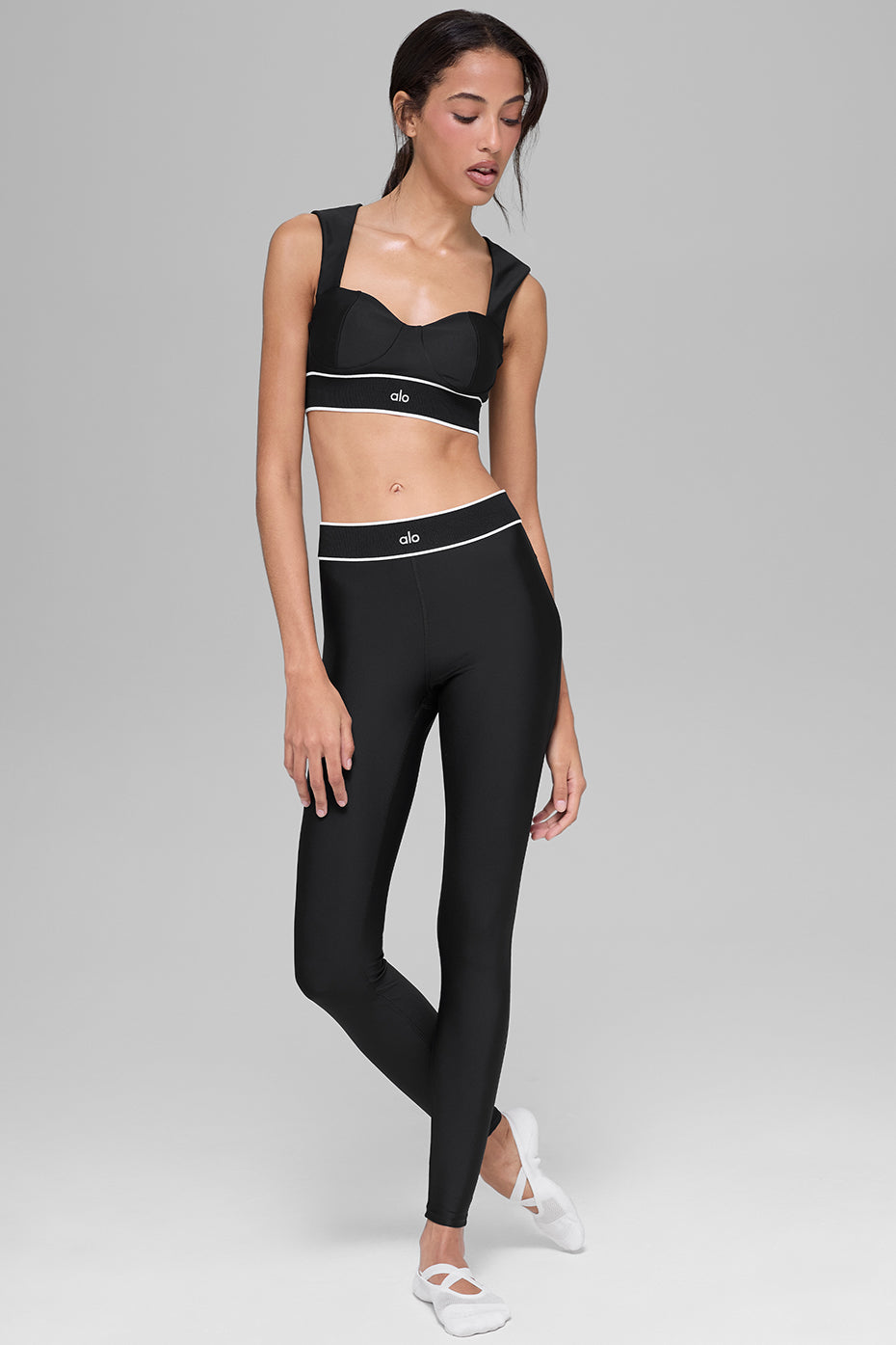 Brassière Airlift Alignment - Noir/Blanc