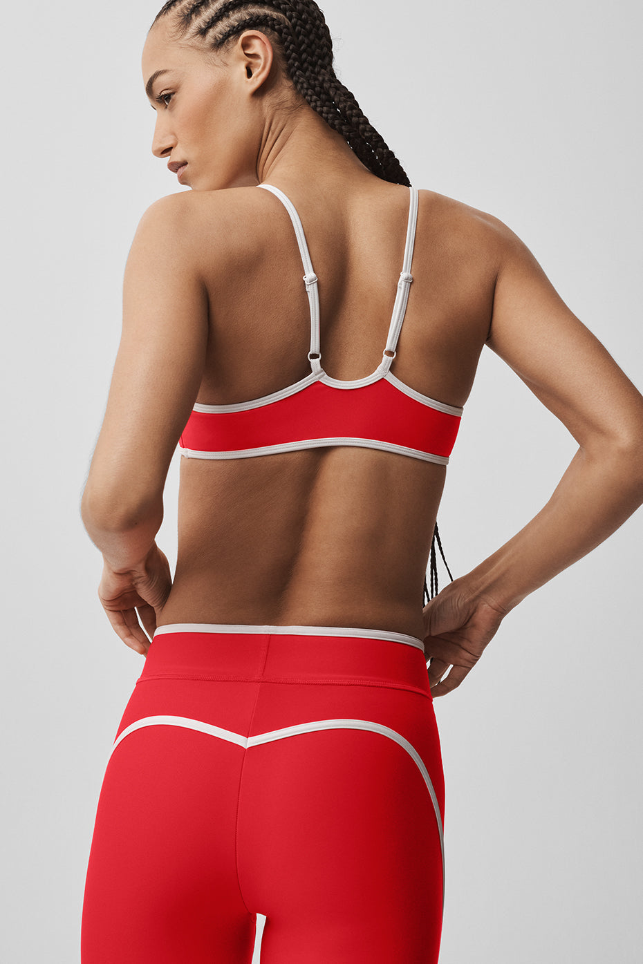 Brassière Airlift Charger - Bright Red/Blanc