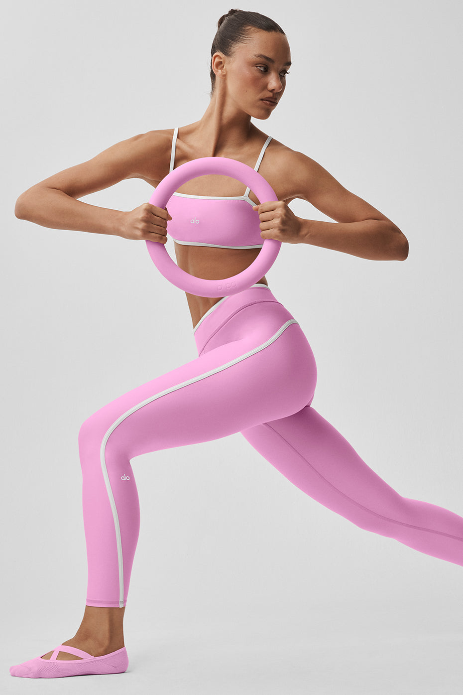 Brassière Airlift Charger - Candy Heart Pink/Blanc