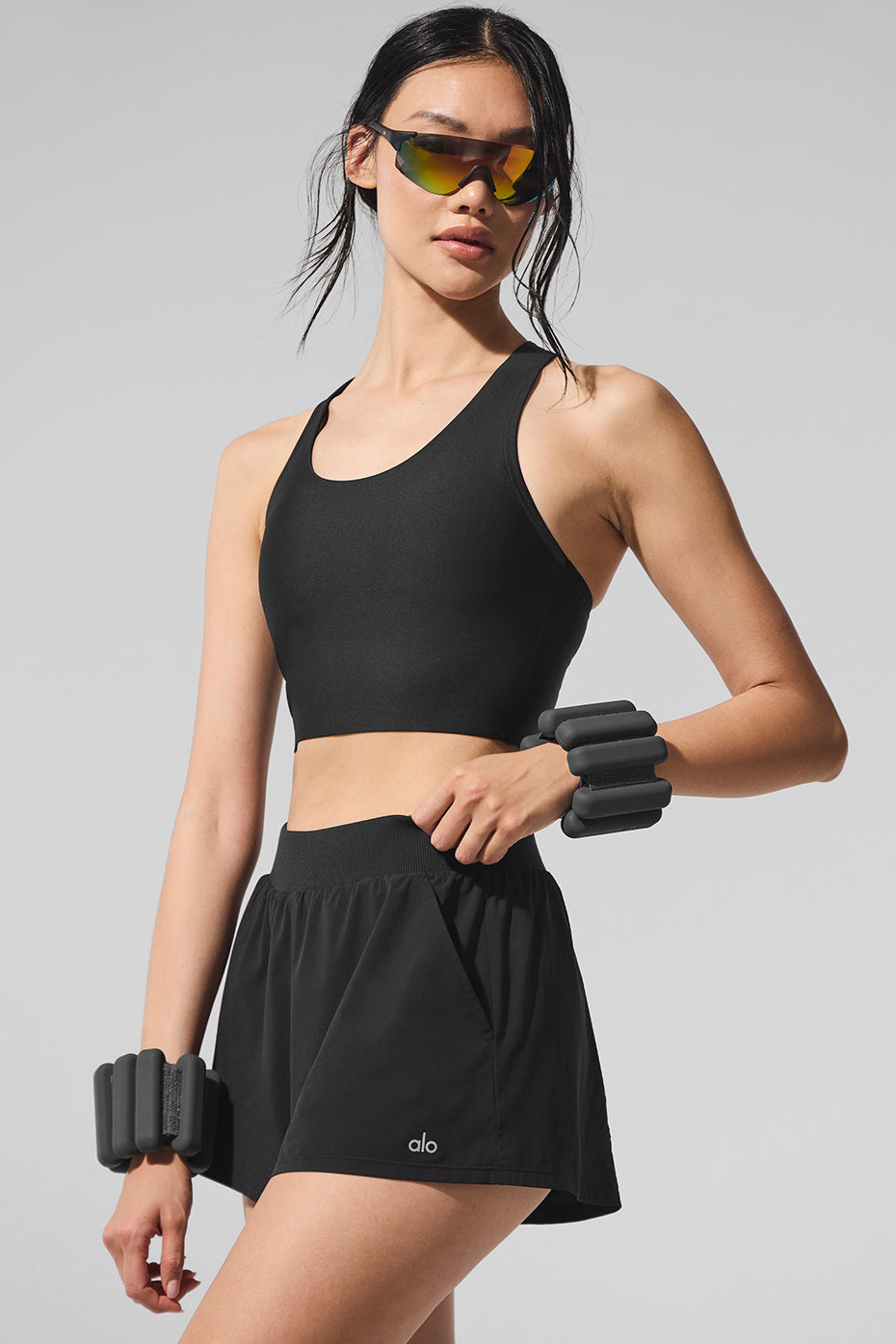 Débardeur Brassière Airlift Super Sleek - Noir