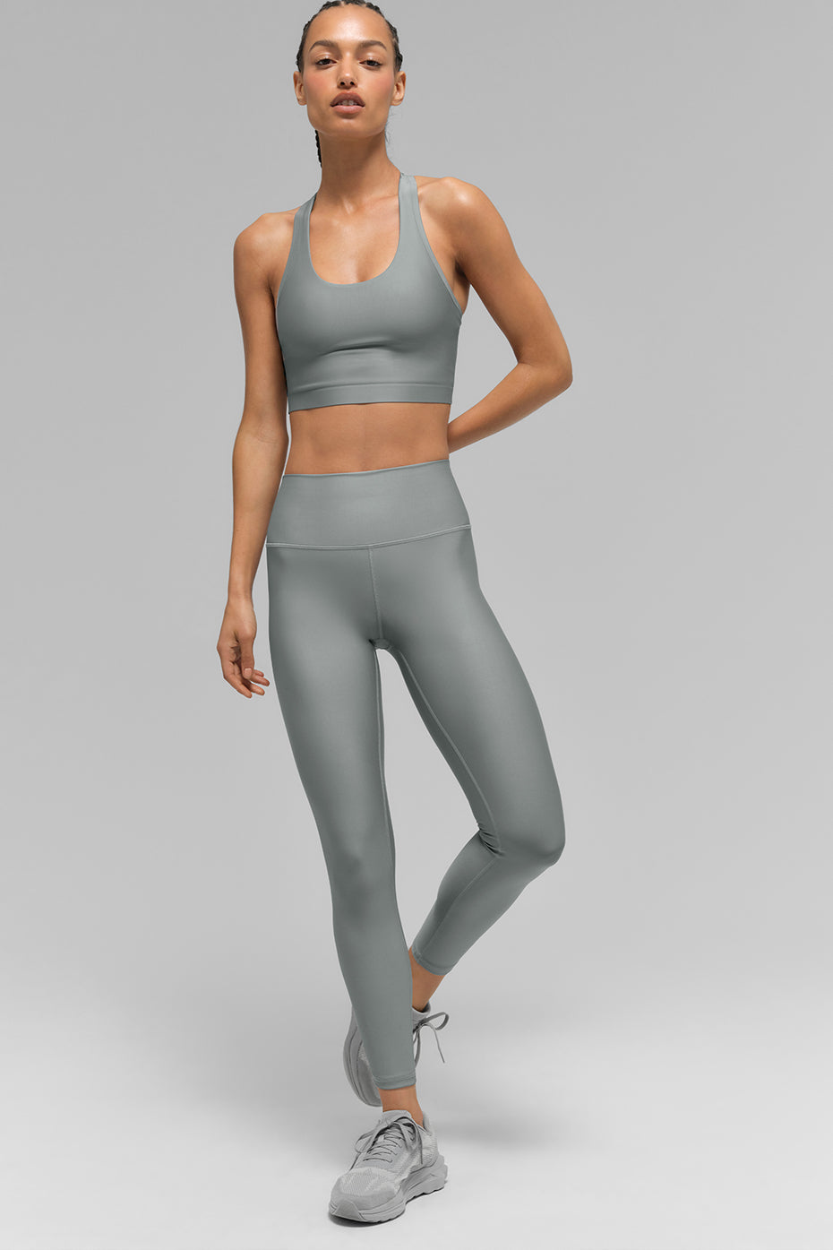 Débardeur Brassière Airlift Super Sleek - Lunar Grey