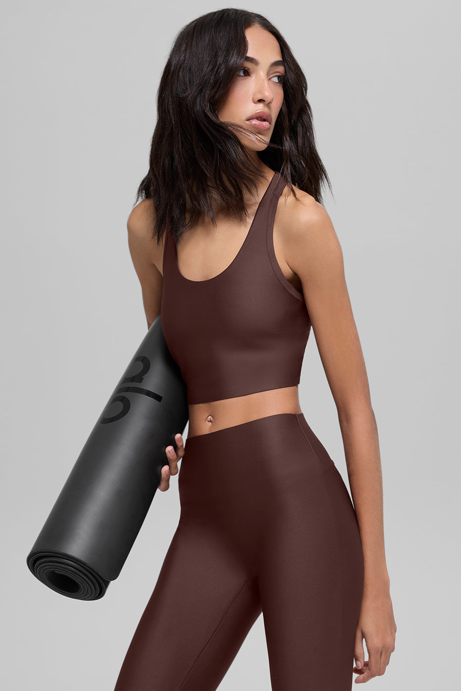 Débardeur Brassière Airlift Super Sleek - Brownstone