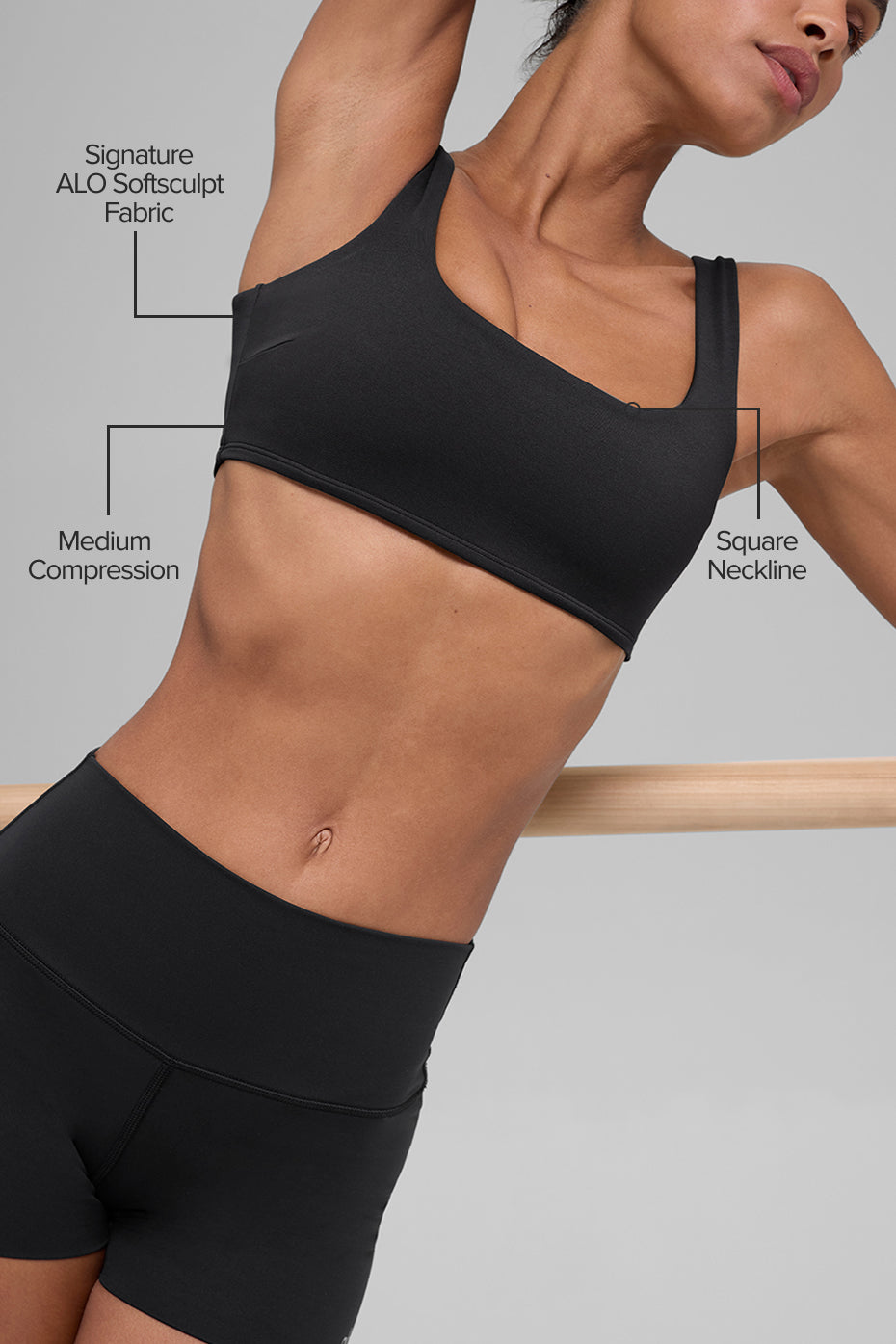 Brassière ALO Softsculpt Precision - Noir