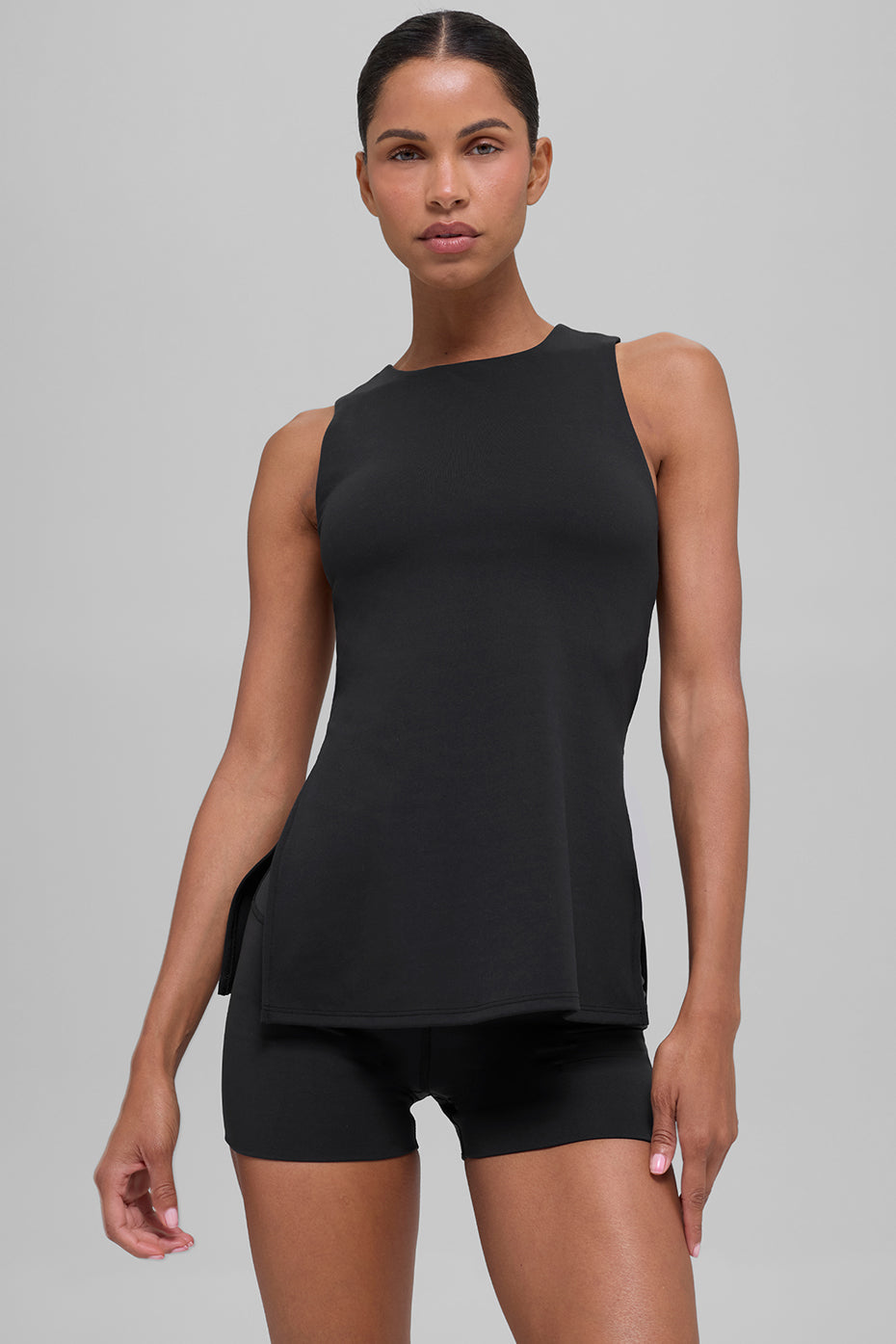 Débardeur Brassière Long ALO Softsculpt Precision - Noir
