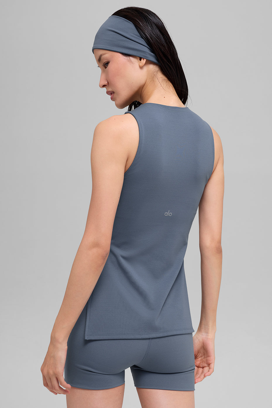 Débardeur Brassière Long ALO Softsculpt Precision - Bluestone