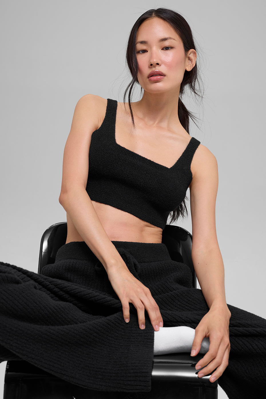 Brassière En Maille Snuggle Up - Noir