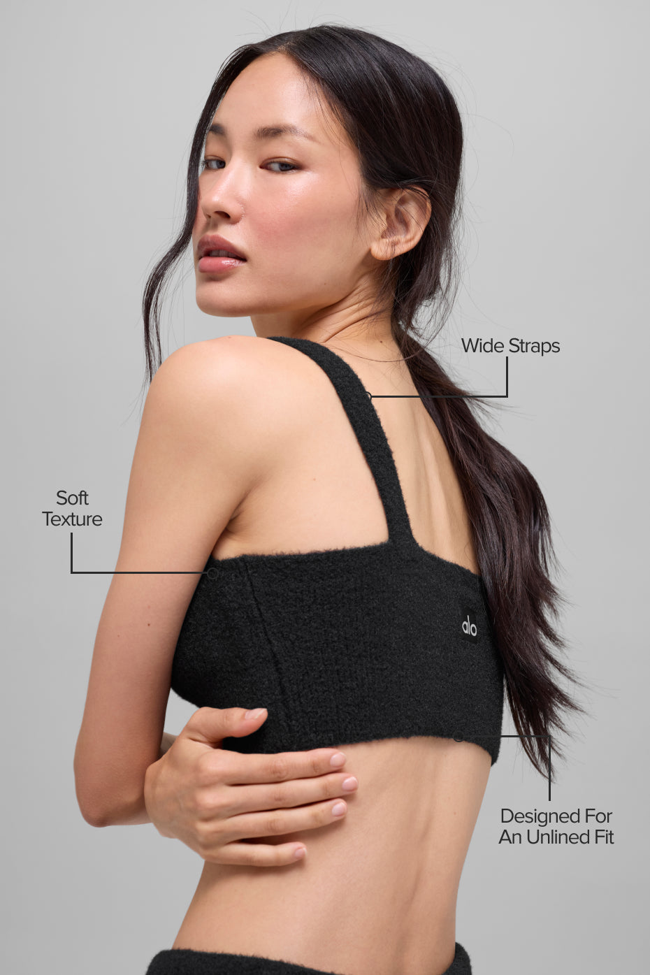 Brassière En Maille Snuggle Up - Noir