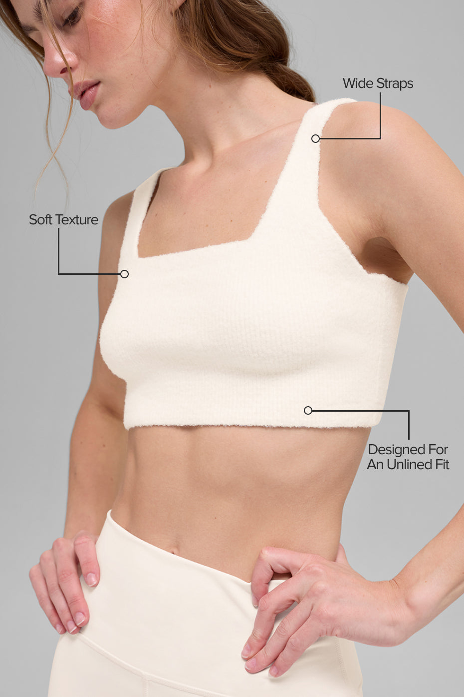 Brassière En Maille Snuggle Up - Ivory