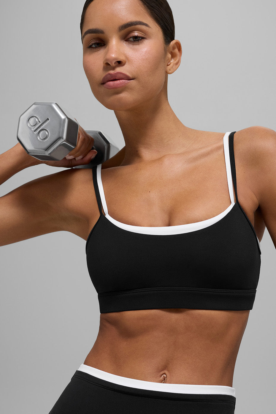 Brassière Airbrush Double Up - Noir/Blanc