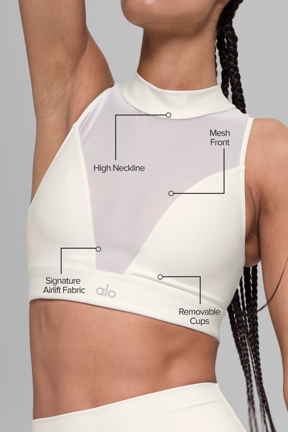 Brassière Airlift Mesh Infatuation - Ivory