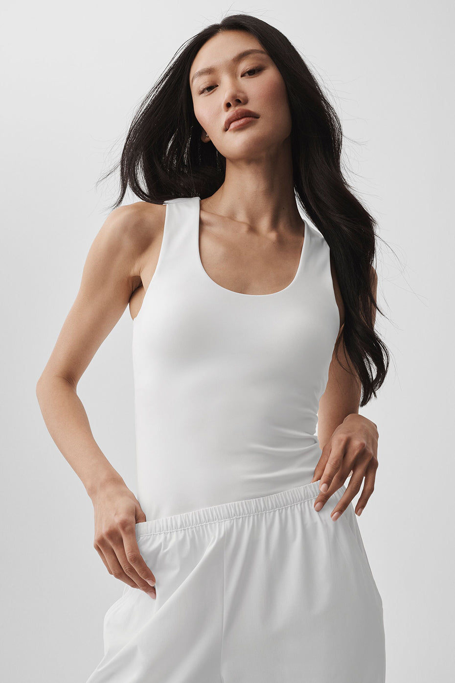 Débardeur Brassière ALO Softsculpt No Nonsense - Blanc