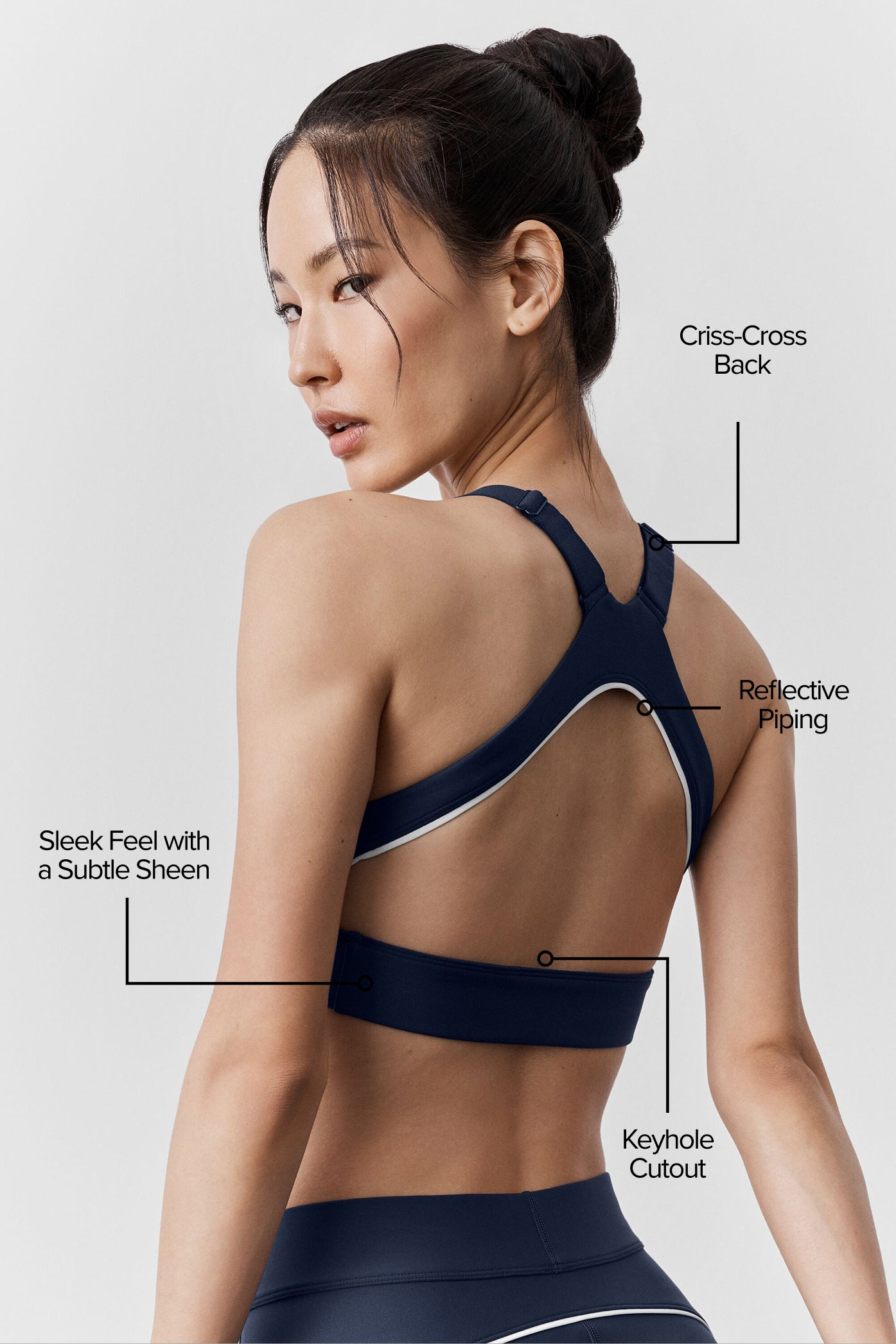 Brassière Airlift Speedwork - Navy
